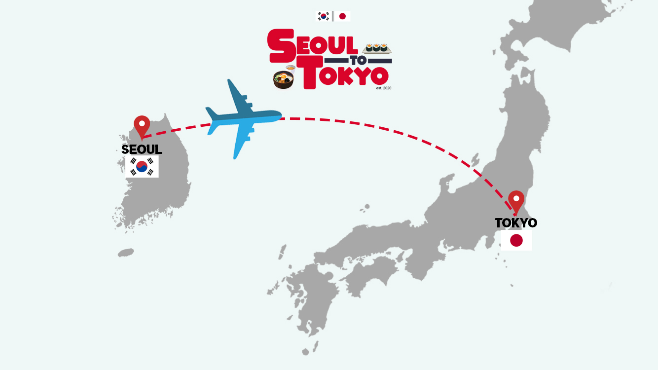 Seoul to Tokyo Banner