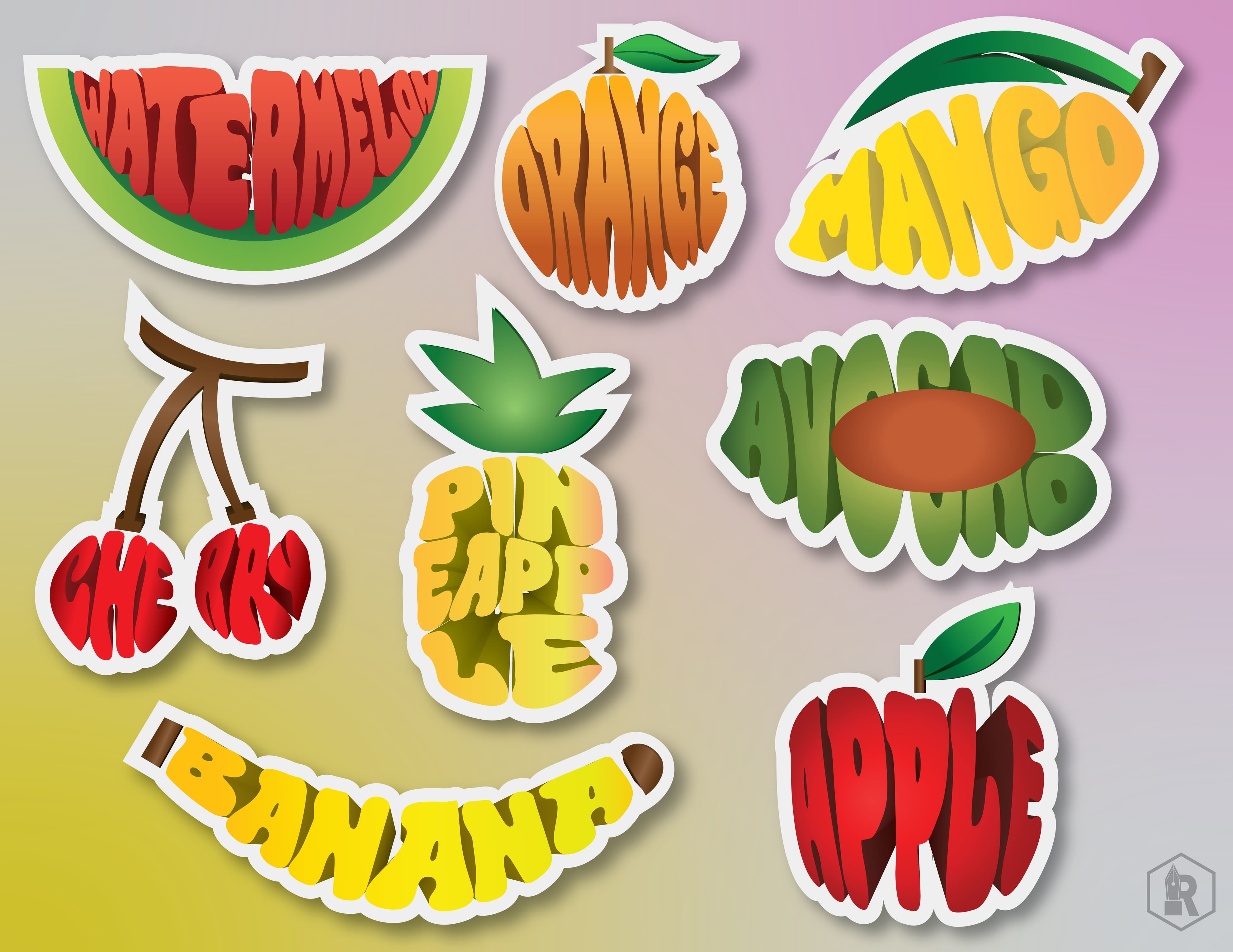 Digital Typhographic Drawing